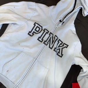Pink hoodie